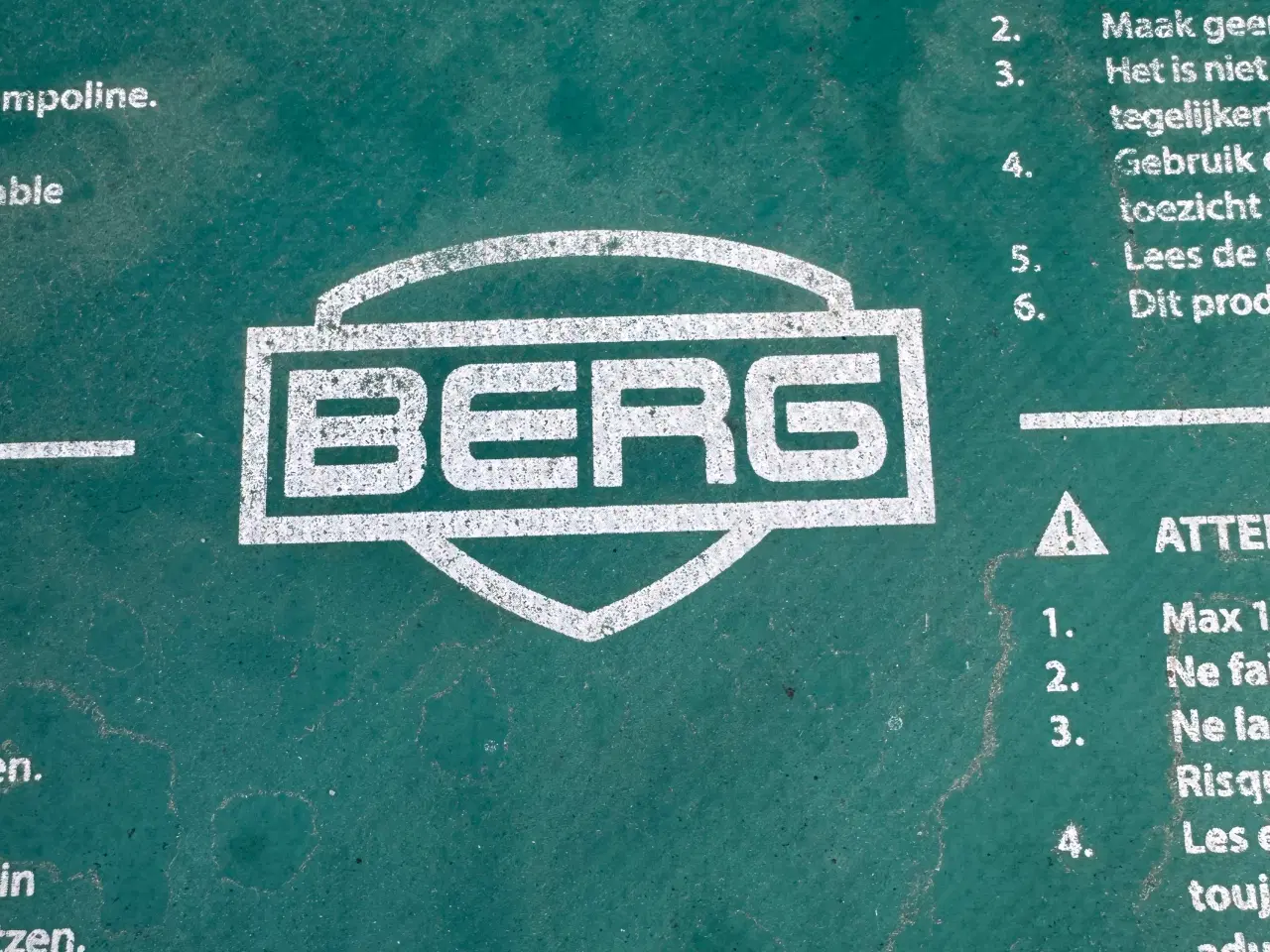 Billede 5 - Berg Grand champion trampolin