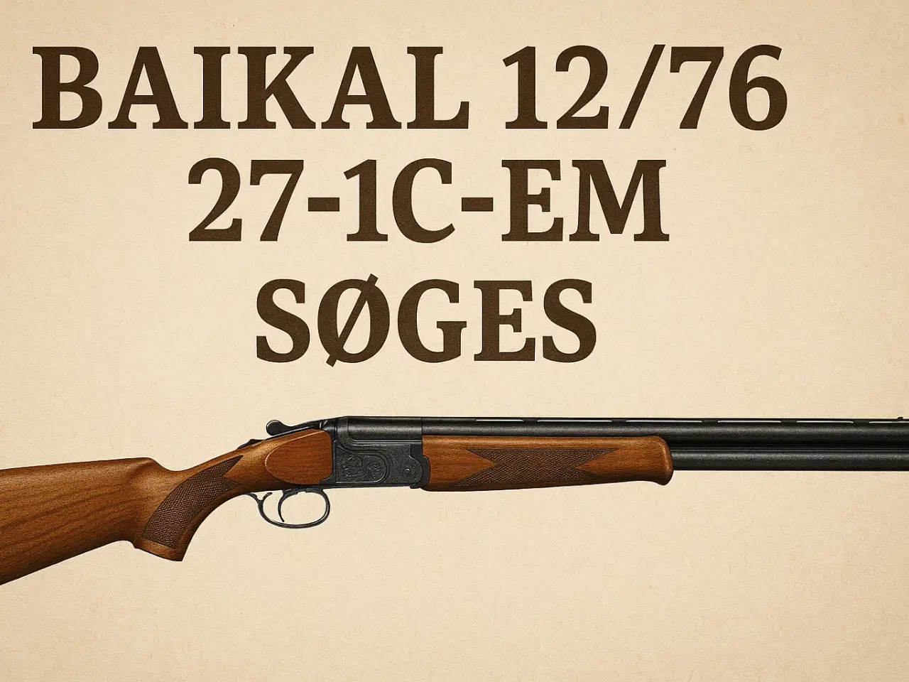 Billede 1 - Købes Baikal 27-1C-EM 12/76