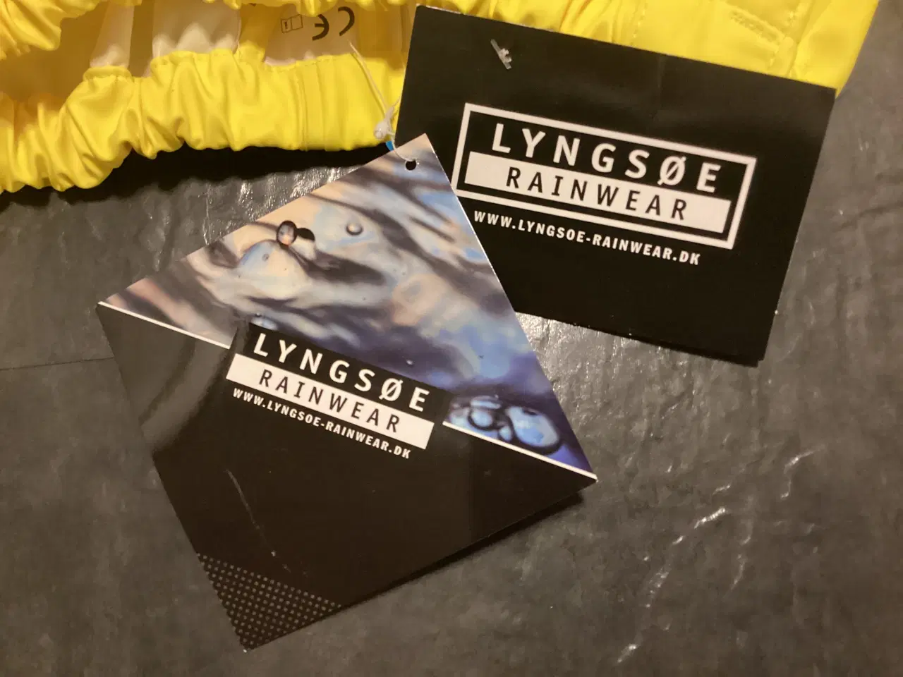 Billede 3 - Et par nye gummi regnbukser mrk LYNGSØE 