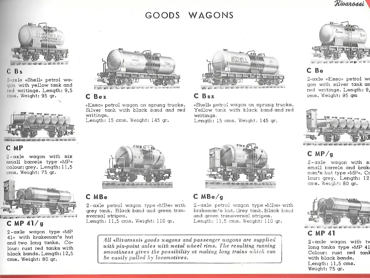 Billede 4 - Rivarossi 1956 katalog