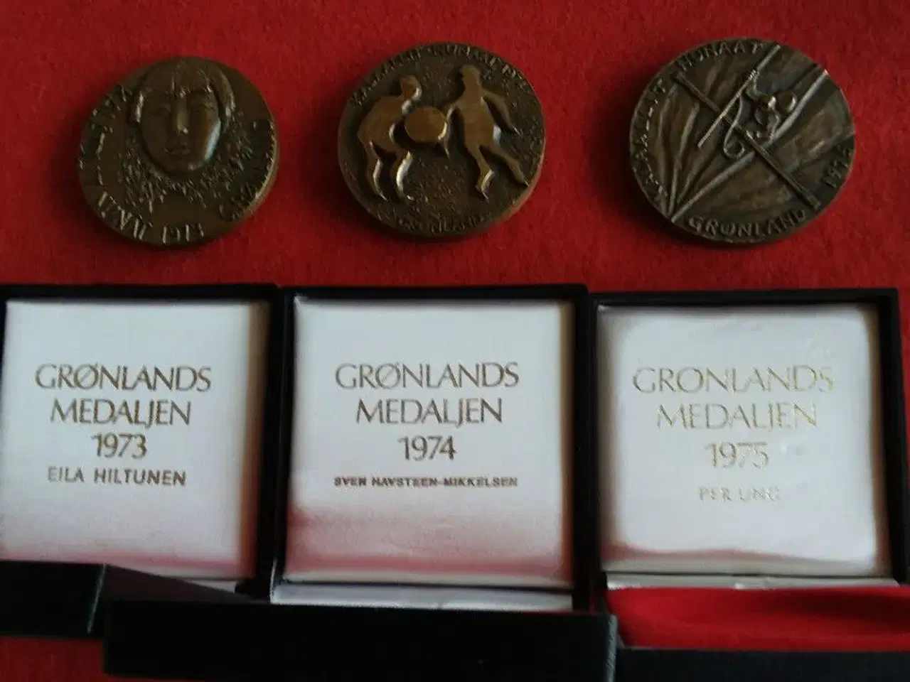 Billede 2 - Anders Nyborg medaljer Grønland