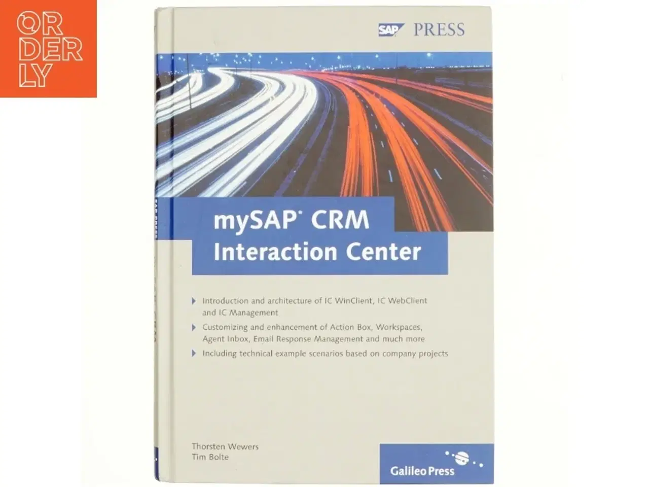Billede 1 - MySAP CRM Interaction Center af Thorsten Wewers, Tim Bolte (Bog)