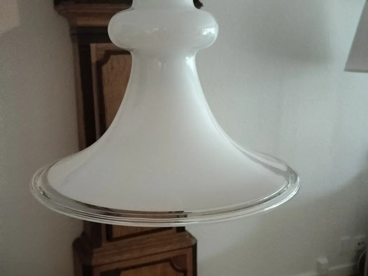 Billede 1 - Etude hvid Holmegaards lampe