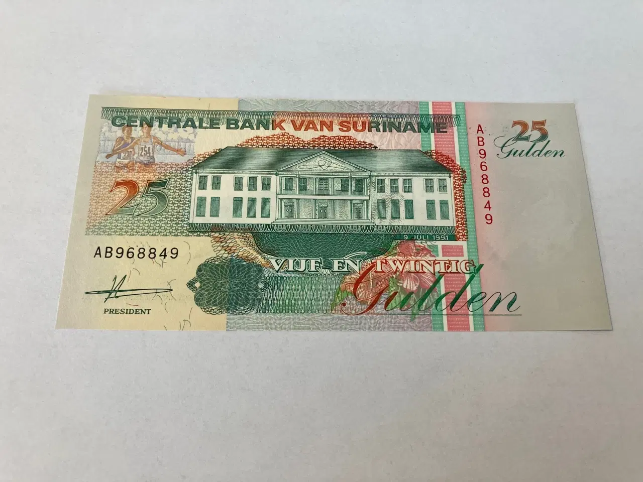 Billede 1 - 25 Gulden Suriname
