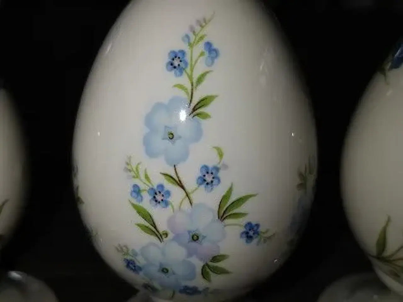 Billede 4 - 3 Smukke Porcelæns Æg fra Staffordshire