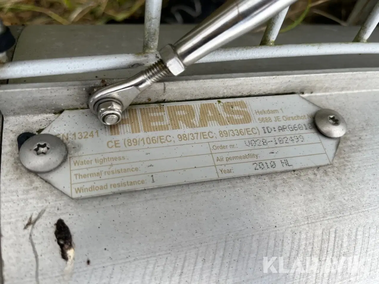 Billede 4 - Aluminium skydeport Heras