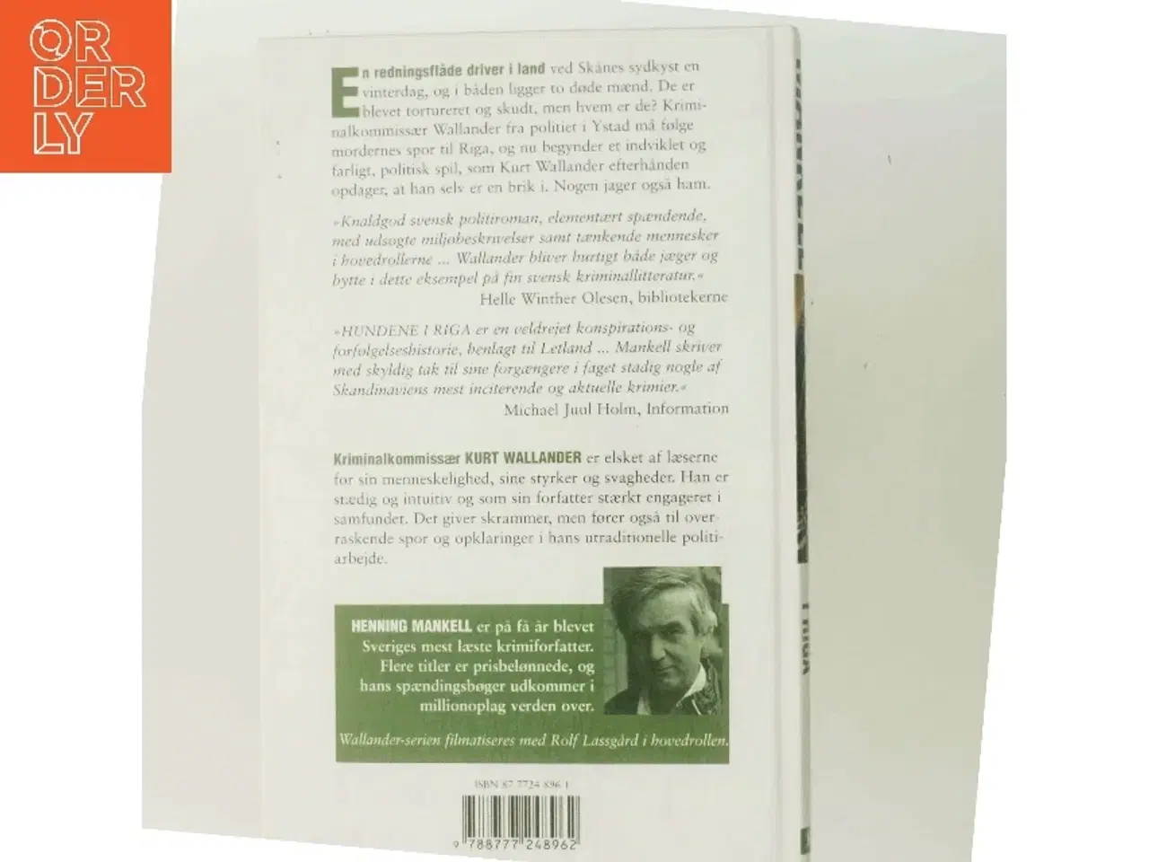 Billede 3 - Hundene i Riga af Henning Mankell (Bog)