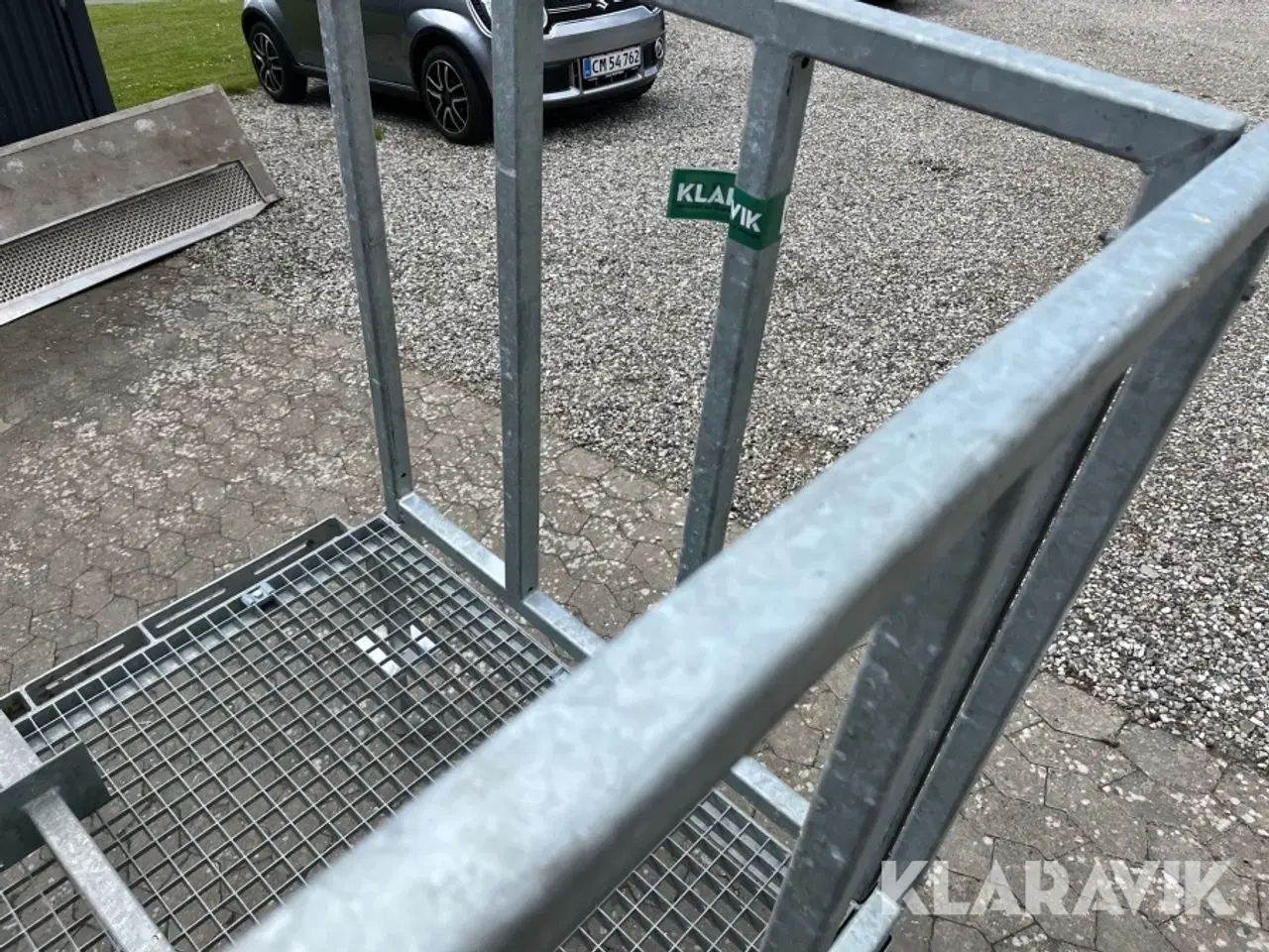 Billede 5 - Rapo cylinderstativ  galvaniseret