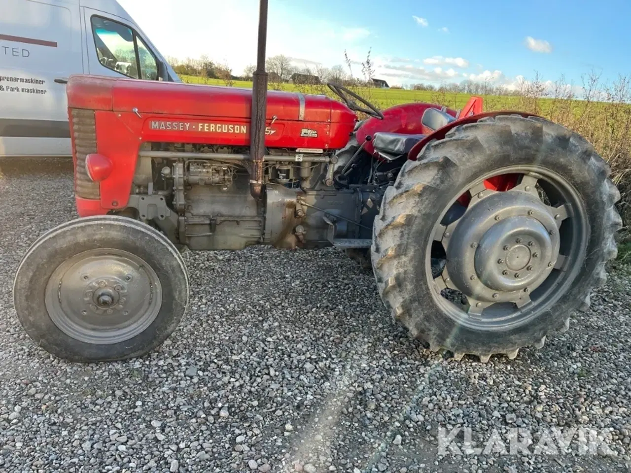 Billede 6 - Veterantraktor Massey Ferguson 65