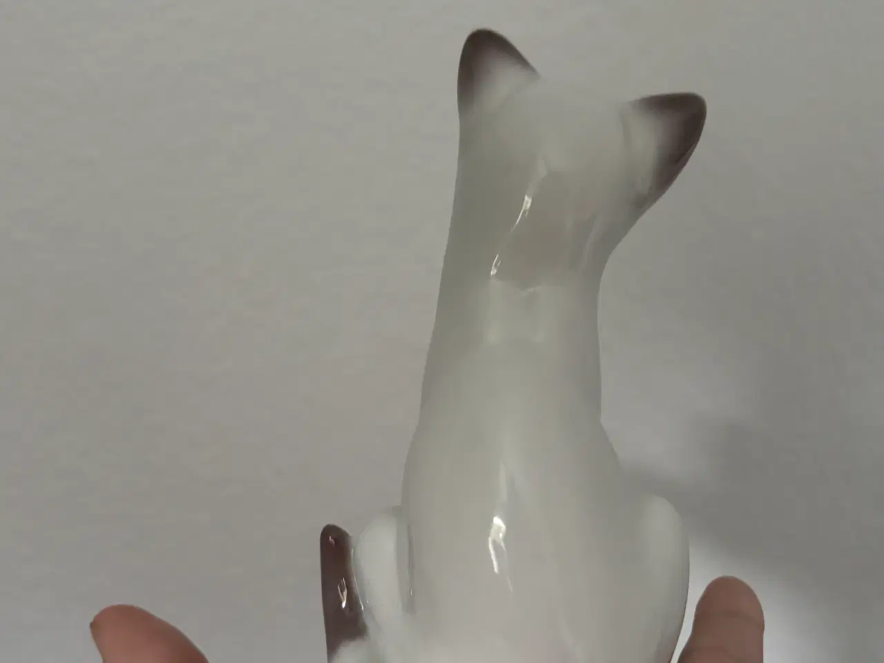 Billede 6 - ✨ Bing & Grøndahl porcelæns killing – hvid kat mod