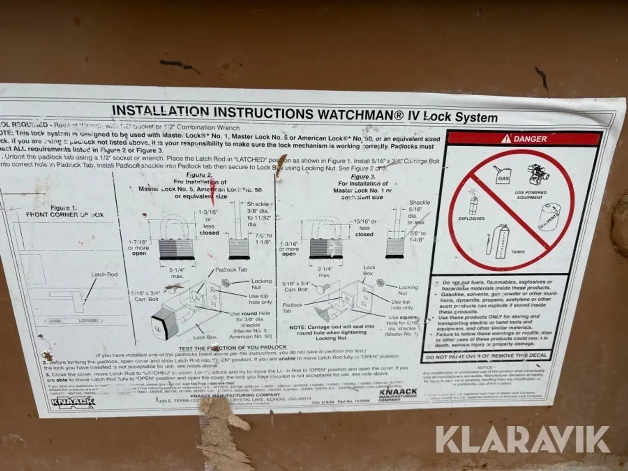 Billede 11 - Værktøjs kasse 184x62x108cm RIDGID Jobmaster chest 2472