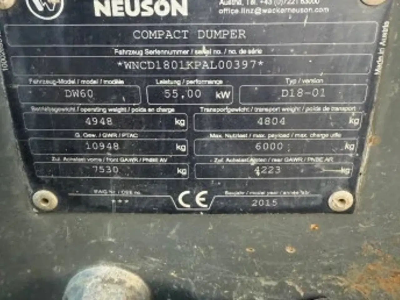 Billede 5 - 6tons dumper