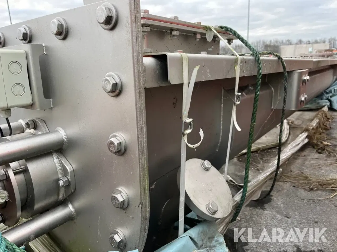 Billede 12 - Kølesnegl/Skruetransportør Segler SD375 1 styk