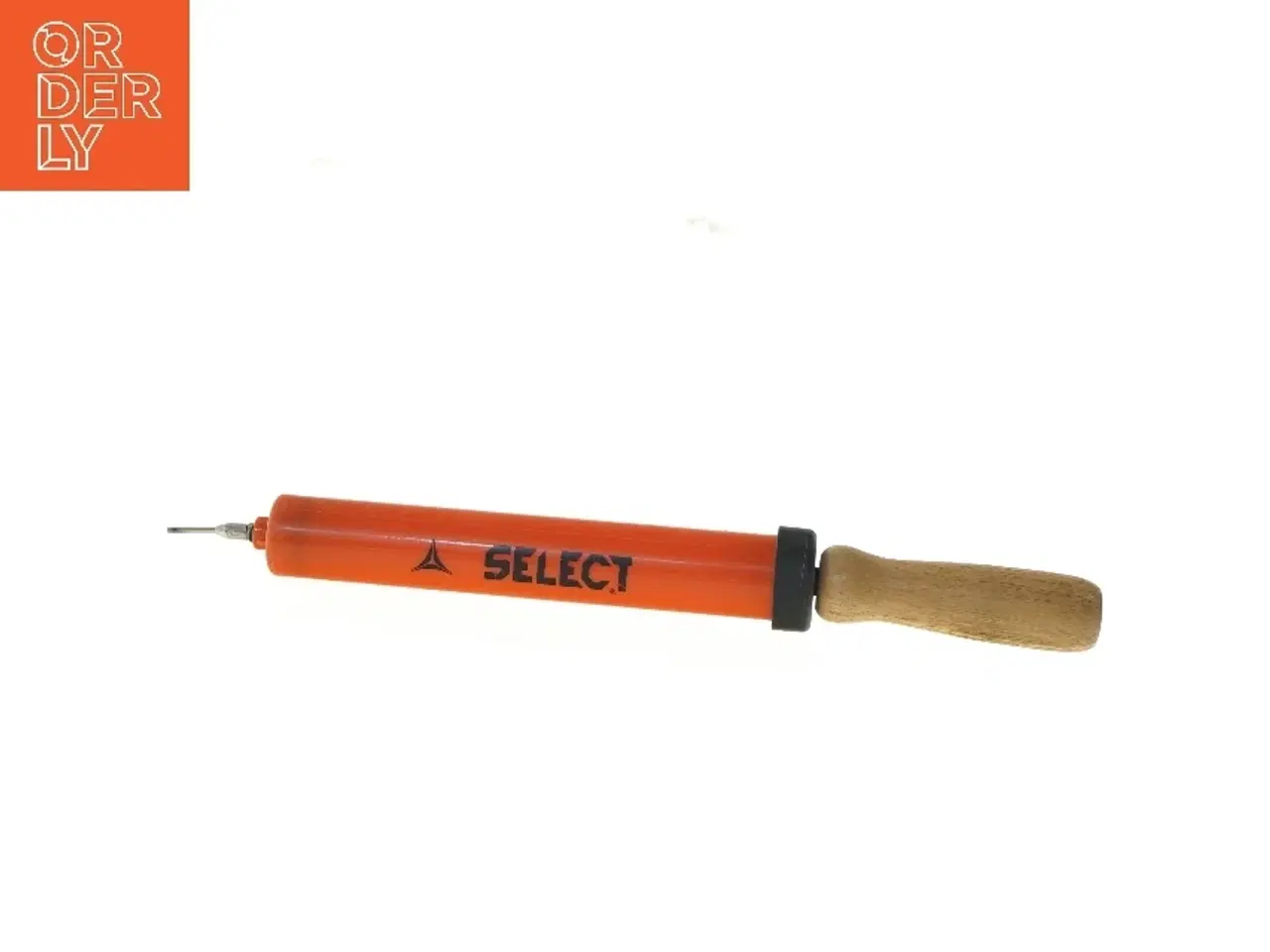 Billede 3 - Boldpumpe med træhåndtag fra Select (str. 39 cm)