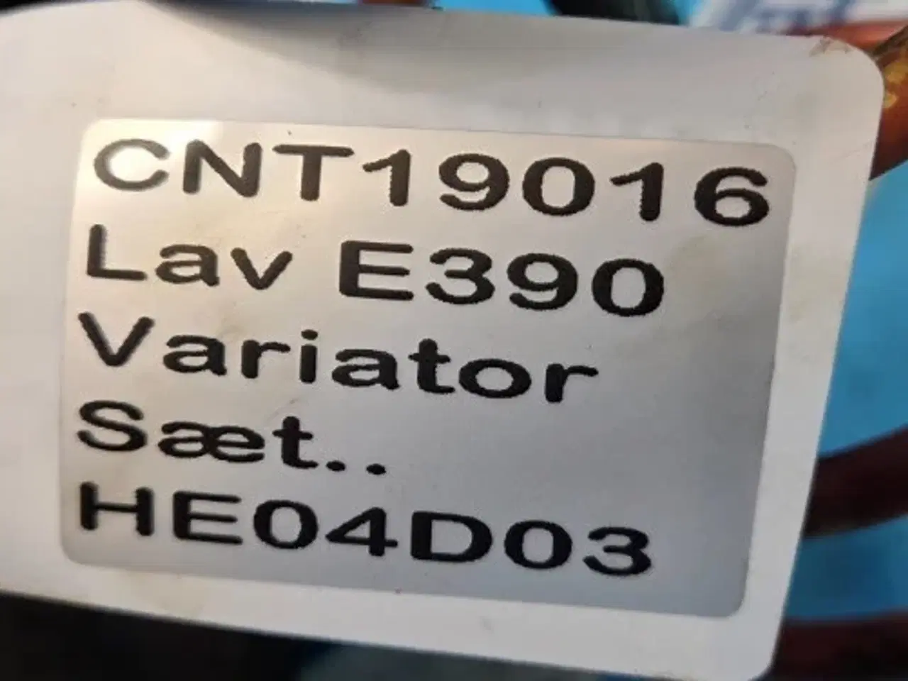 Billede 11 - Laverda E390 Variator Sæt 300132630