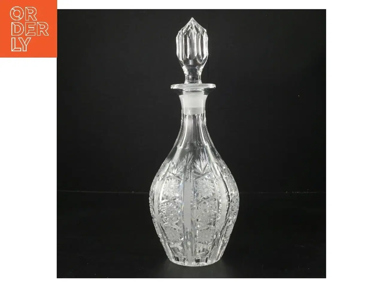 Billede 1 - Dekorativ karaffel med stopper (str. 33,5 cm)