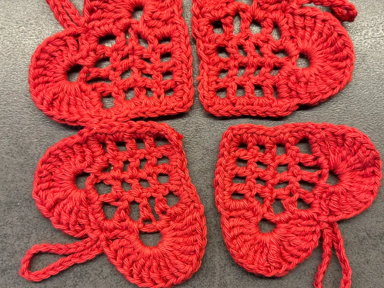 Billede 2 - Julehjerter med hank