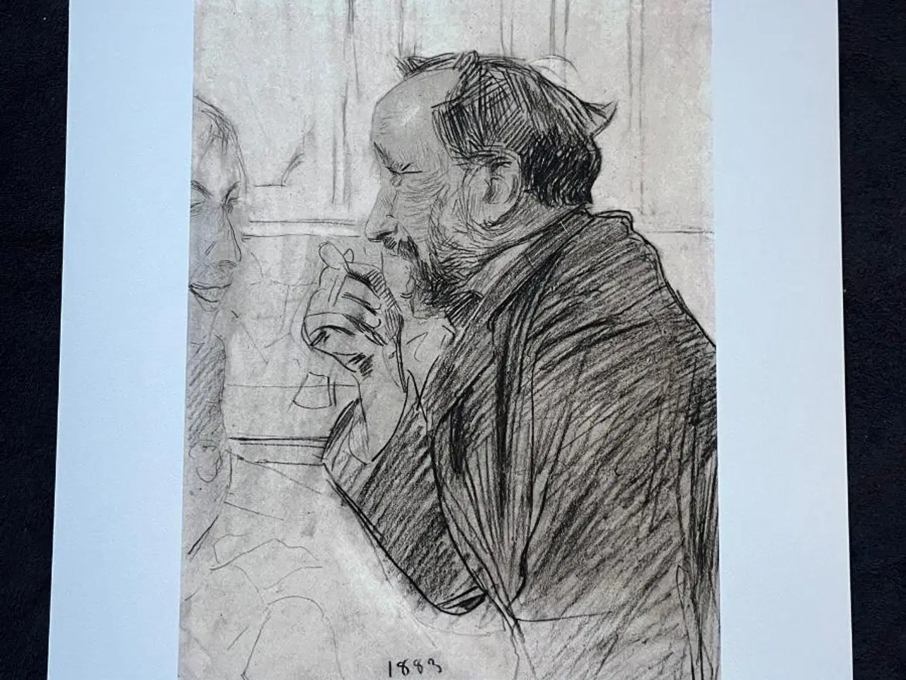 Billede 1 - Edgar Degas - Litografisk kunst tryk