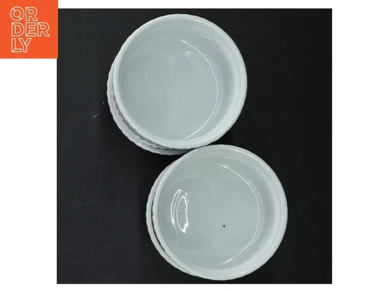 Billede 6 - 4 hvide ovnfaste porcelænsskåle (str. 9,5 cm)