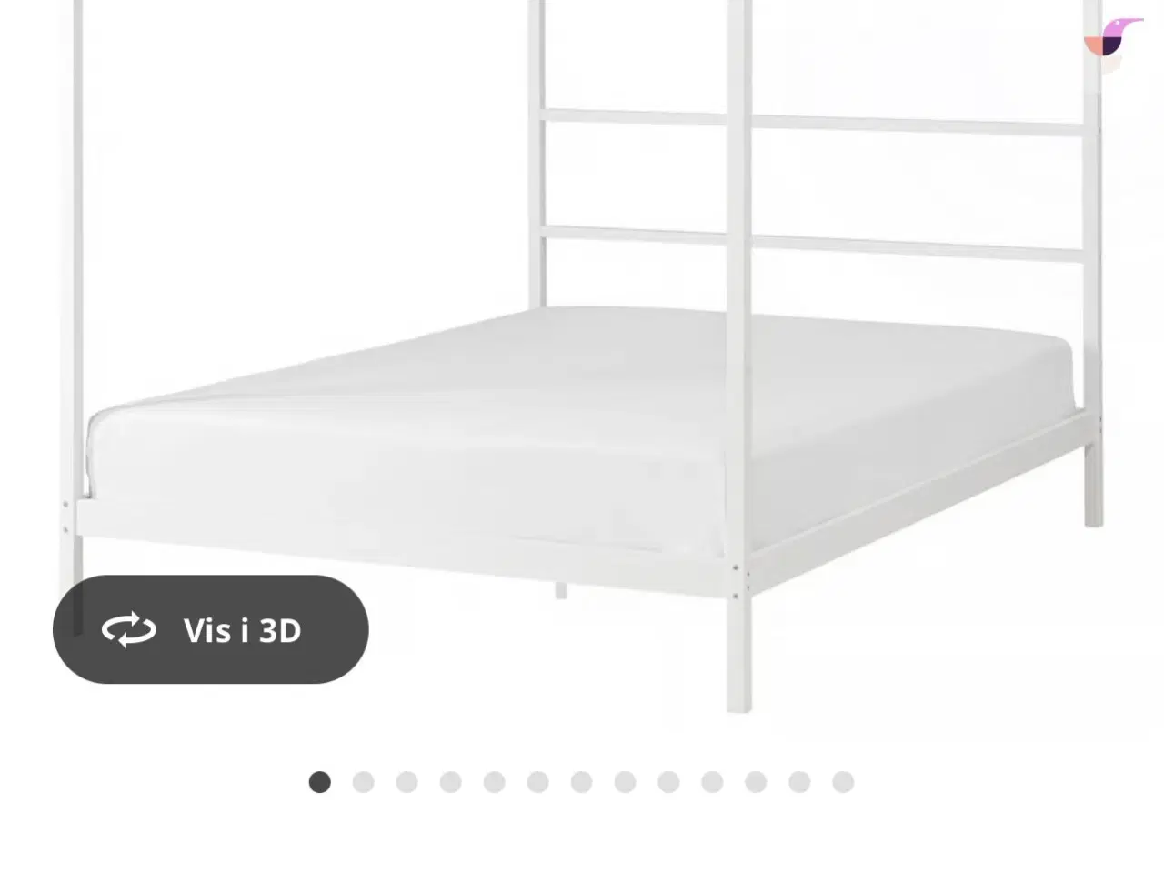 Billede 3 - Himmelseng med madras