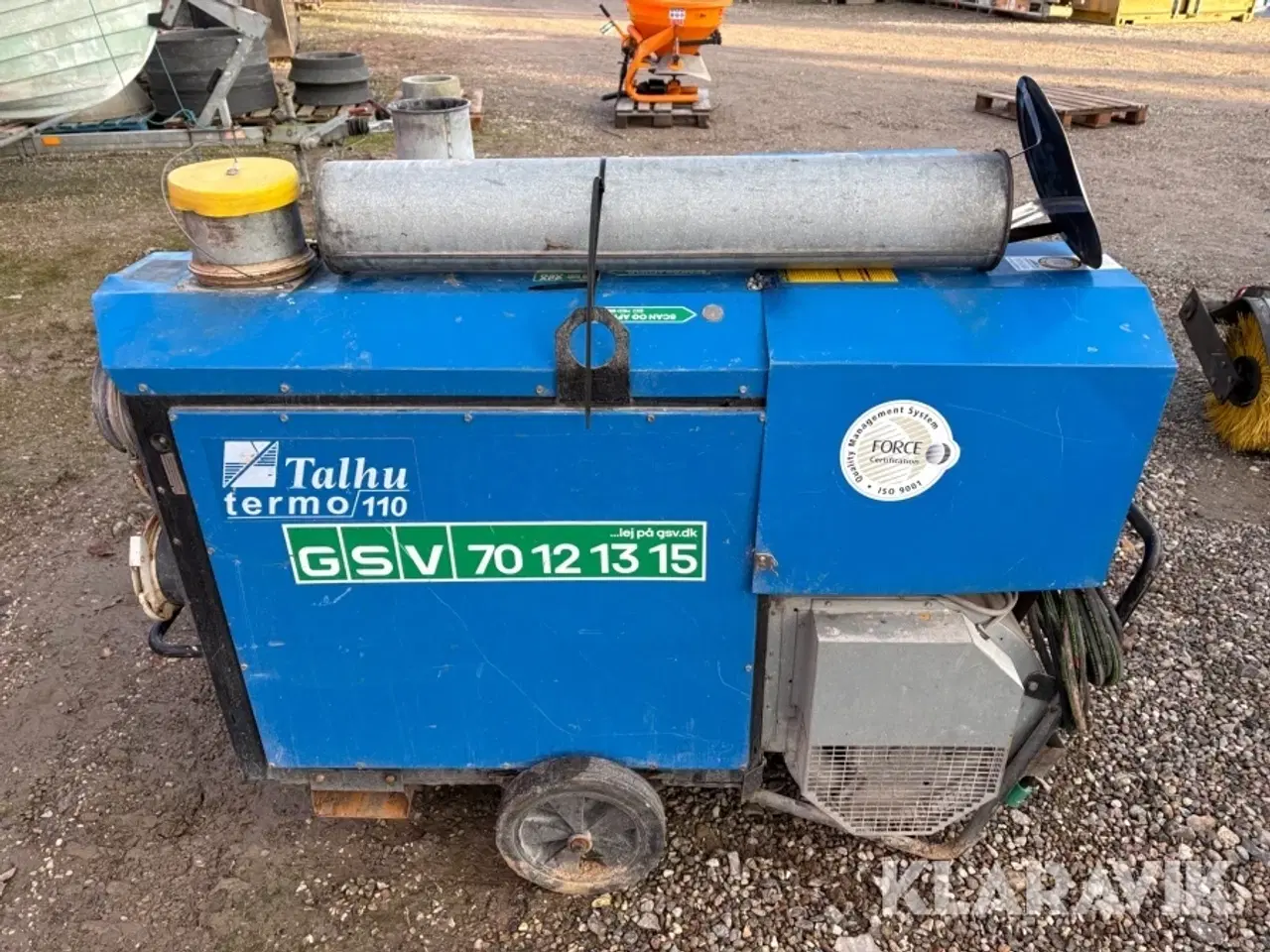 Billede 7 - Varmekanoner Talhu Termo 110 & 55 2 styk