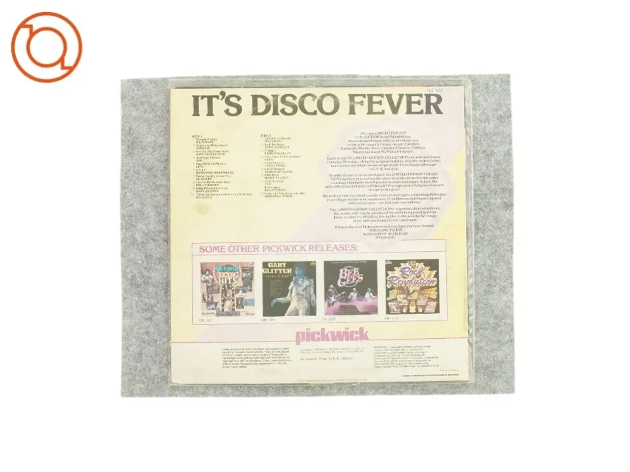 Billede 2 - It&#39;s disco fever (LP)