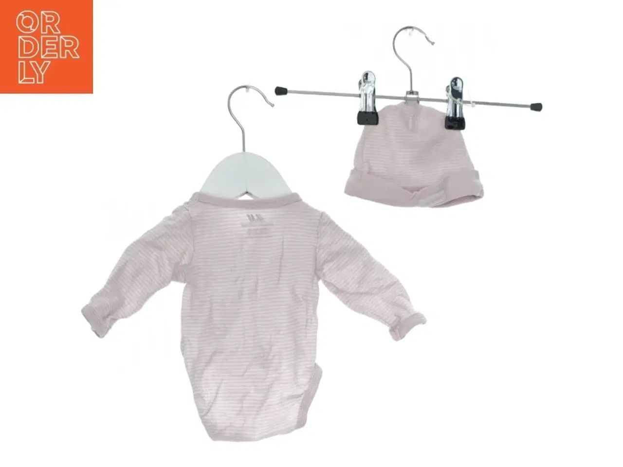 Billede 2 - Baby bodystocking og hue fra H&M (str. 50)