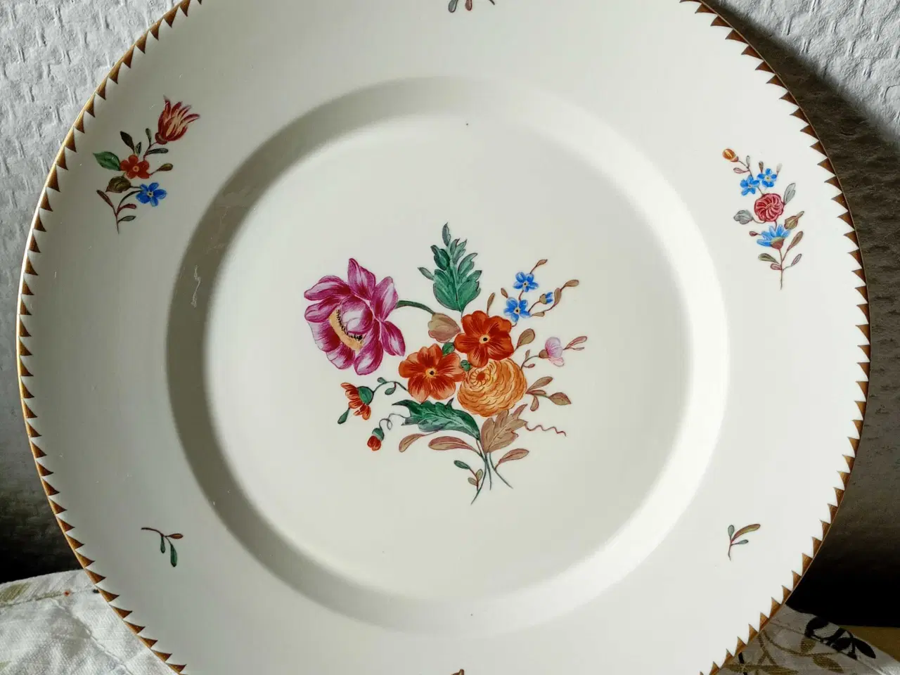 Billede 9 - 12 spise tallerkner fra Royal Copenhagen