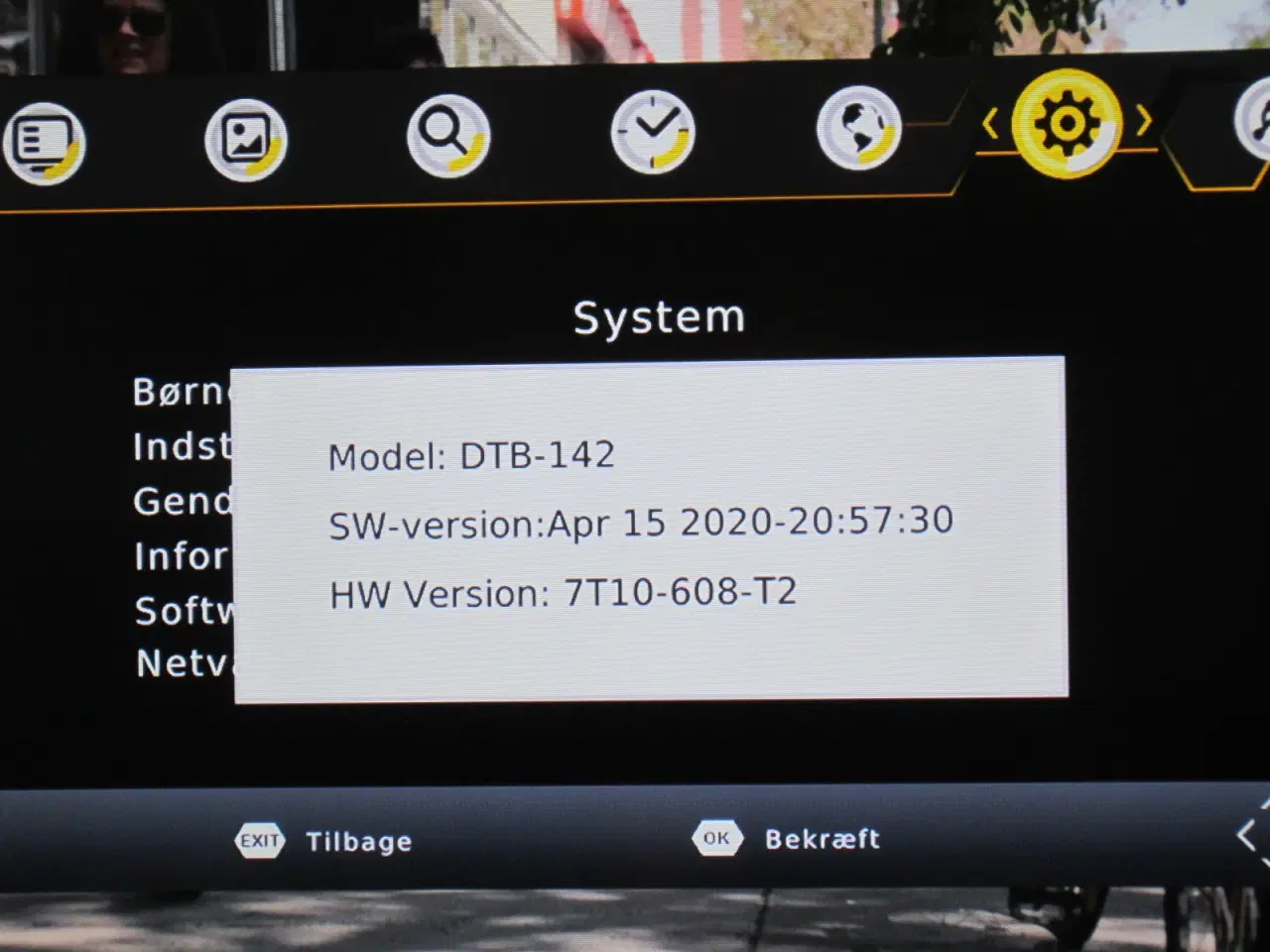 Billede 10 - DENVER DTB-142 DVB-T2 H.265 Mpeg-4 HD TV modtager