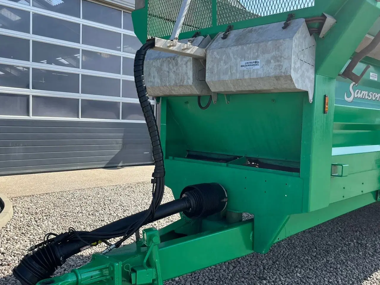 Billede 12 - Samson FLEX 16 Med overbygning, bagklap og de høje 620/75R34 hjul