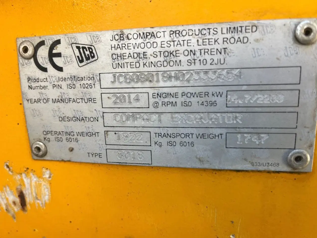 Billede 10 - JCB 8016 2014