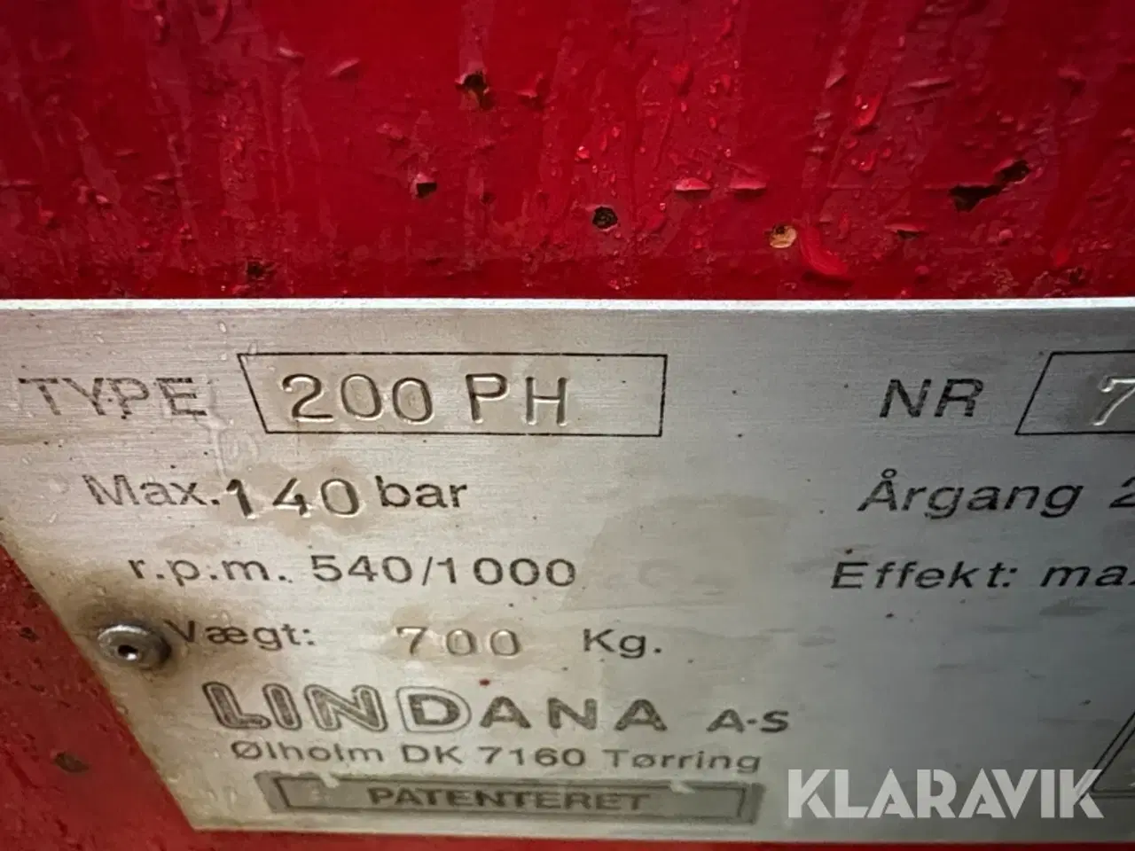 Billede 5 - PTO drevet Flishugger med højtipvogn Lindana 200 PH