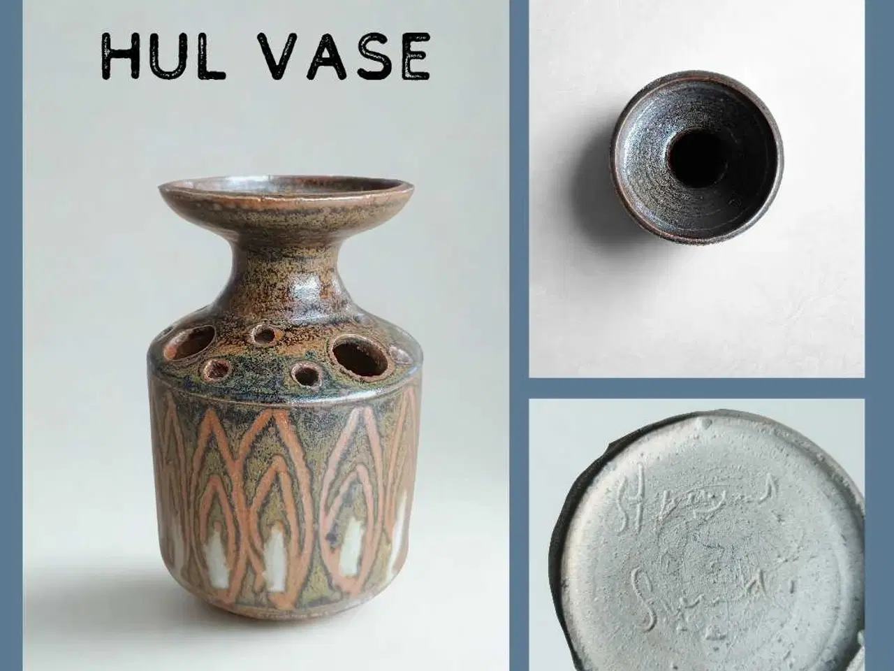 Billede 1 - Staugaard hul vase