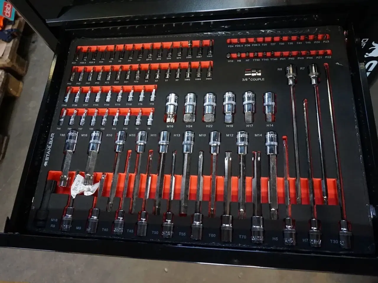 Billede 5 - Værktøjsvogn, Stahlbär, 7 skuffer inkl. Værktøj