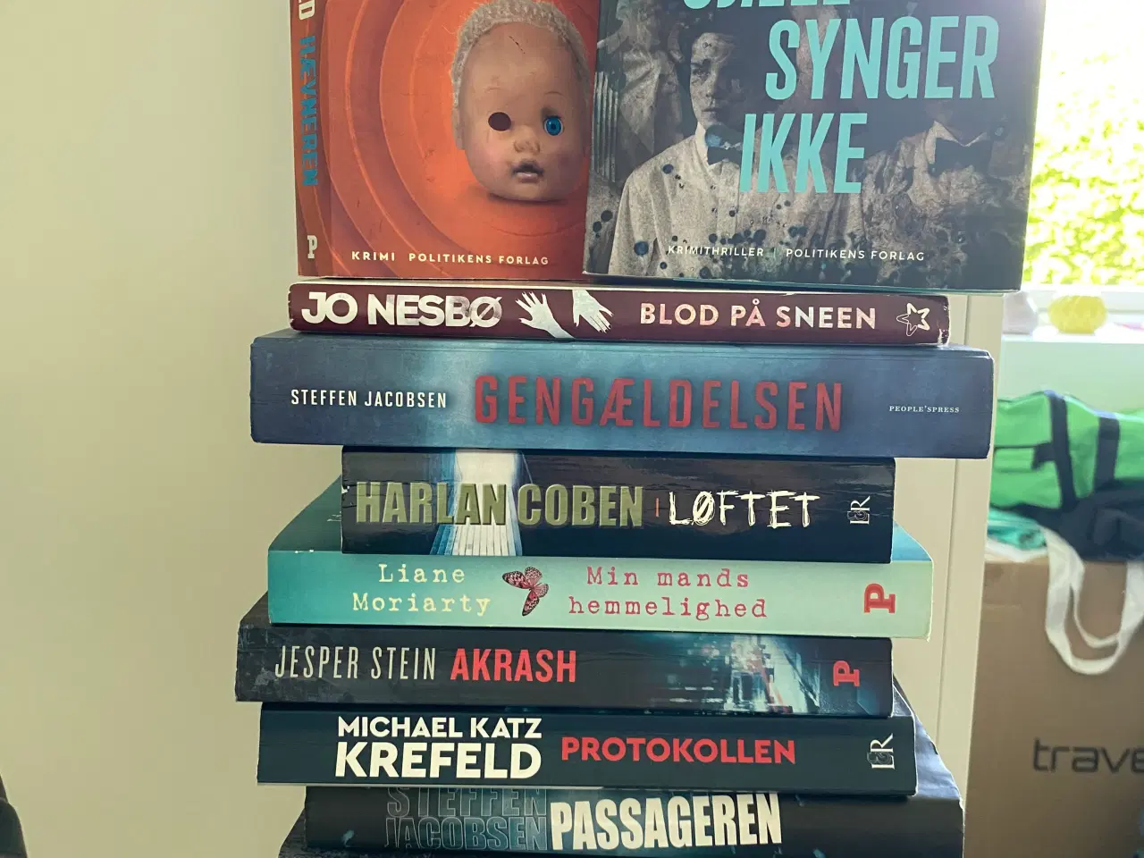 Billede 1 - 14 forskellige bøger, fortrinsvis nye krimier