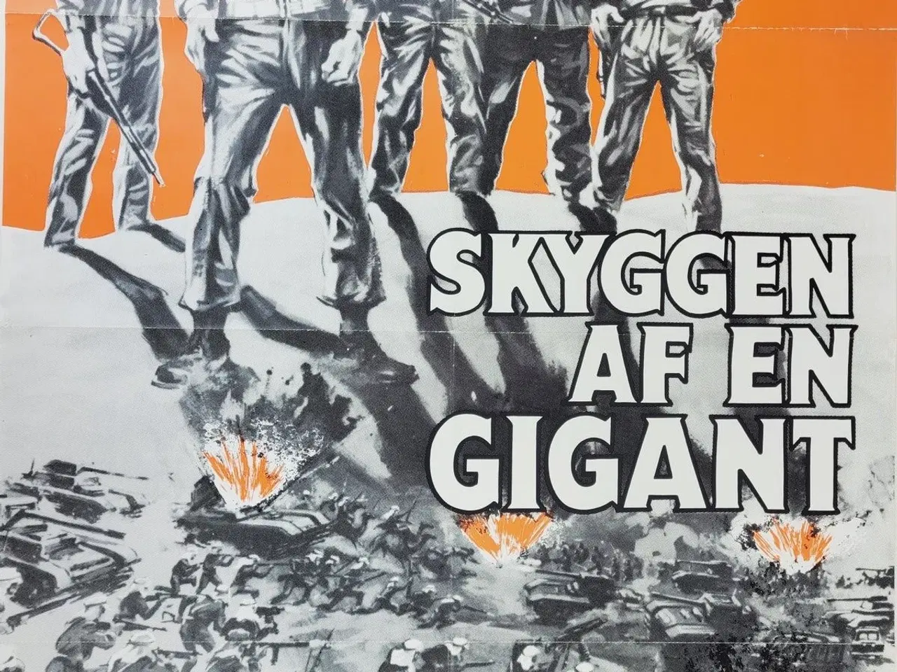 Billede 4 - ⭐️- Plakat: Vintage - Skyggen af en Gigant