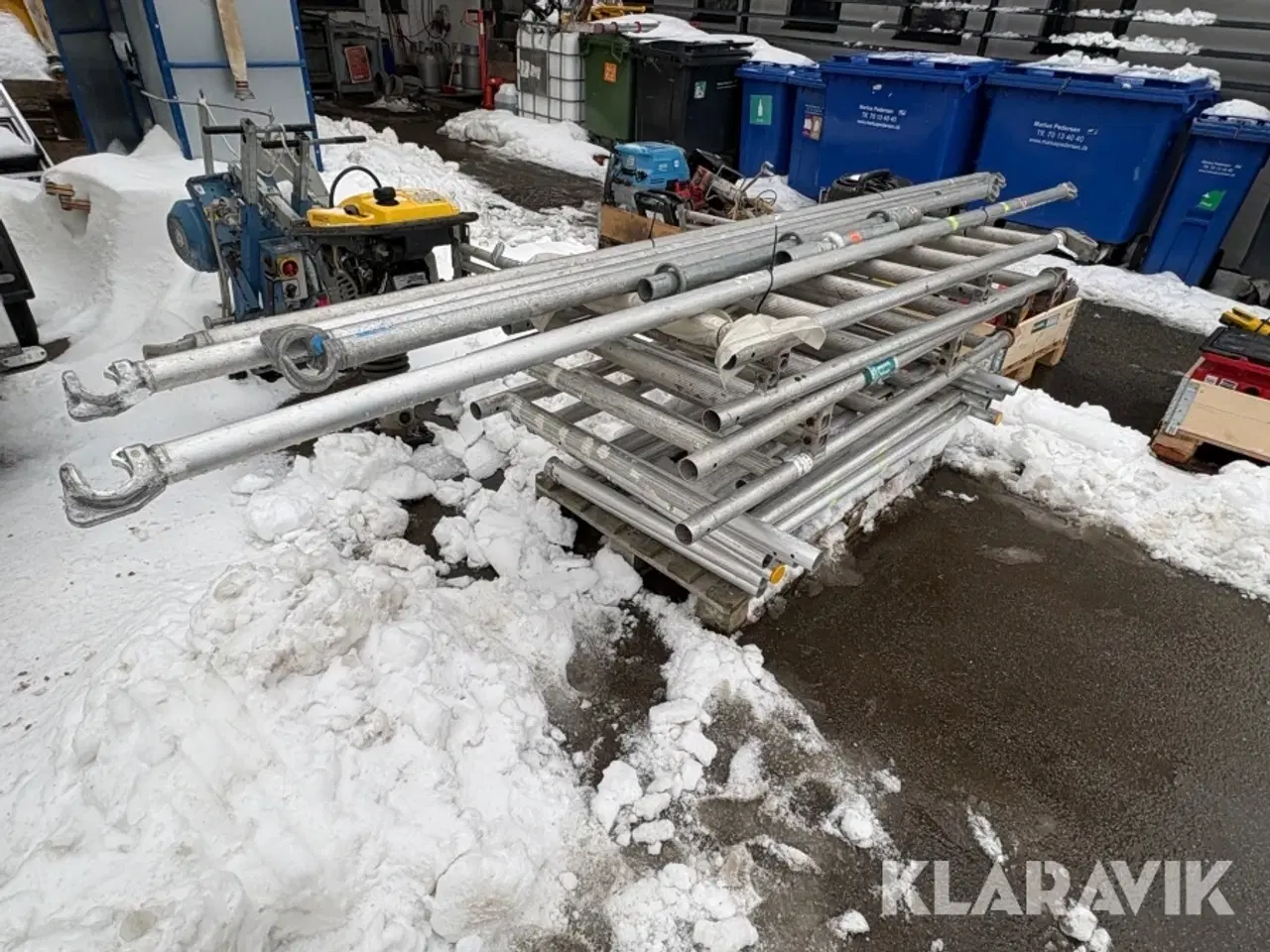 Billede 1 - Assorterede stilladsdele - 1 palle