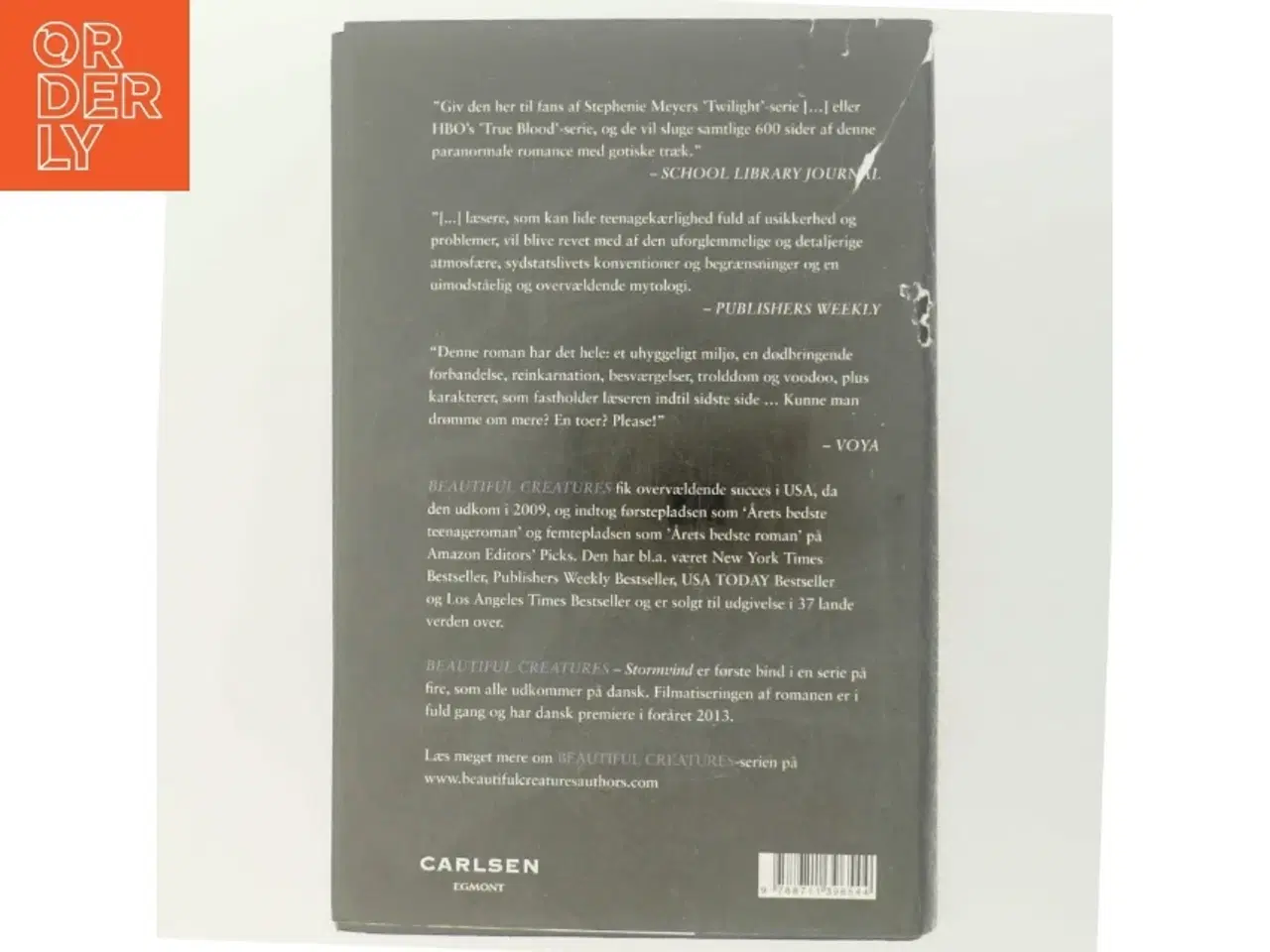 Billede 3 - Beautiful Creatures : Stormvind af Garcia, Kami & Maragaret Stohl (Bog)