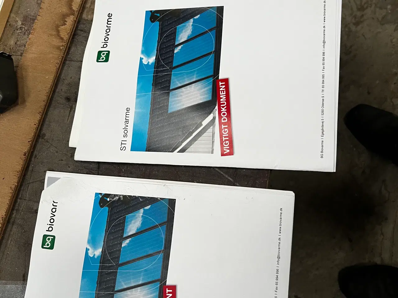 Billede 1 - Komplet STI solvarme anlæg 800L accu