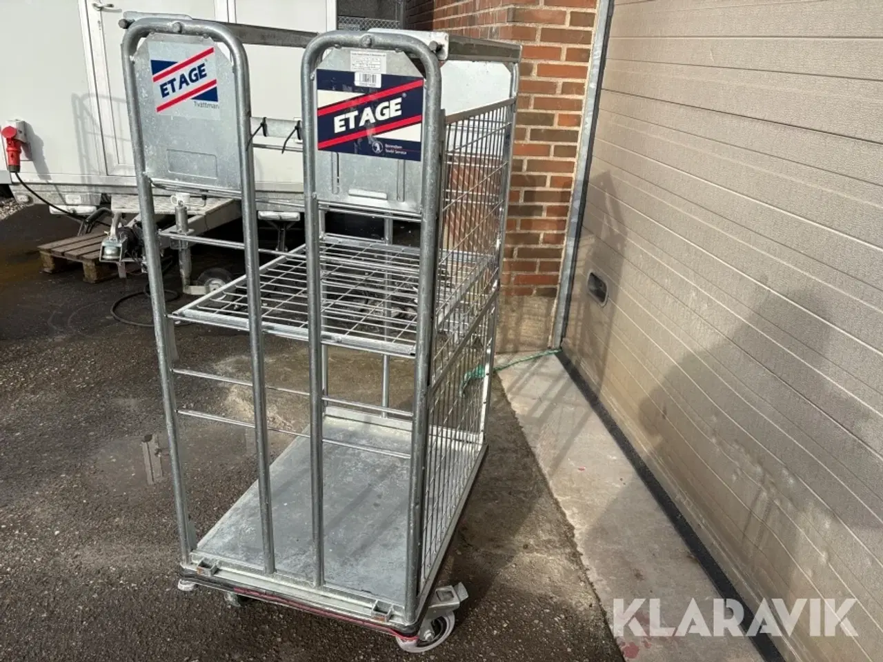 Billede 3 - Opbevaringsvogne Tvättman Etage - 15 styk