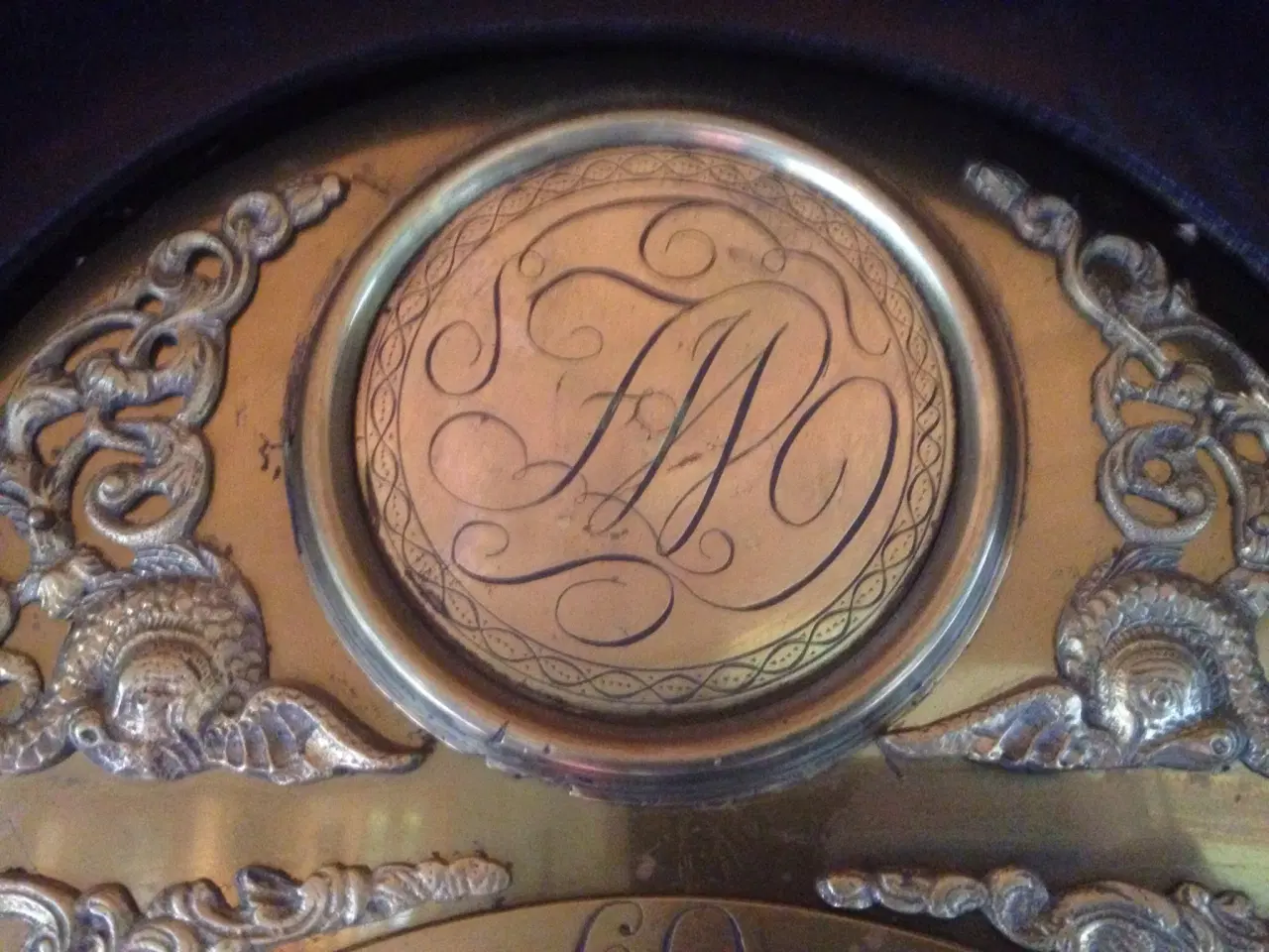 Billede 3 - Antik Engelsk Standur i mørkt egetræ