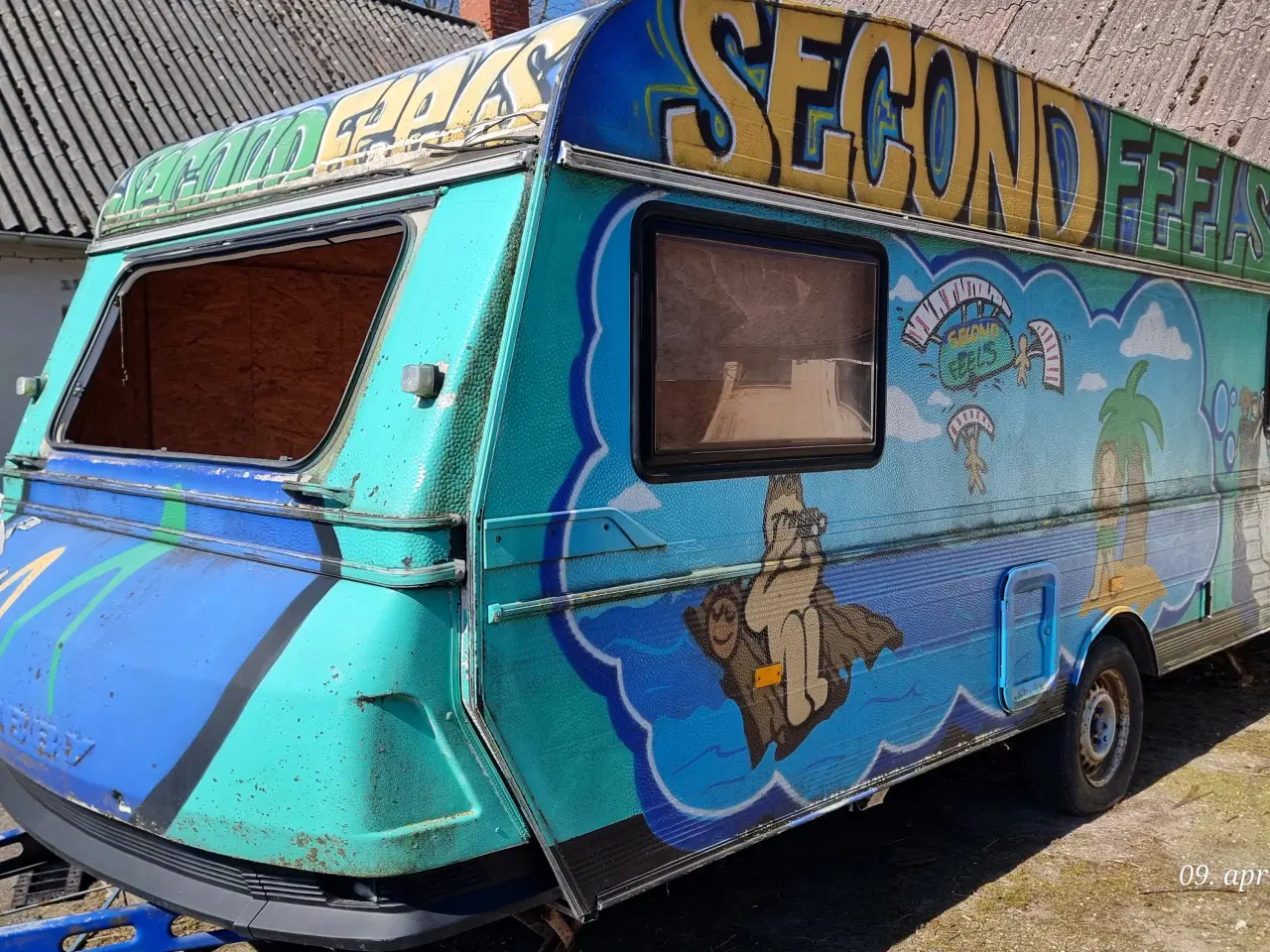 Billede 1 - Campingvogn uden noget inventar 