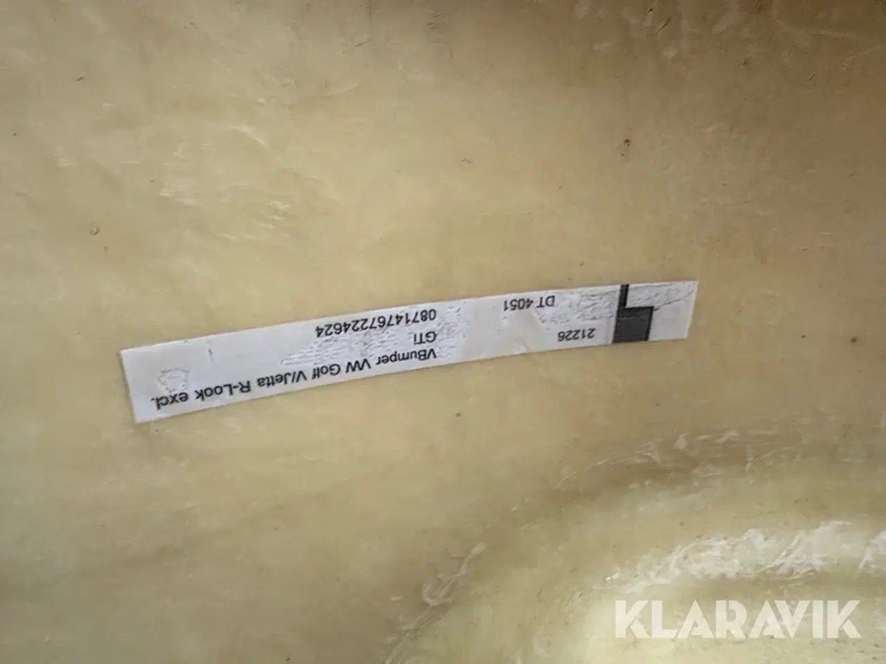 Billede 6 - Kofanger Autostyle Vbumper Golf VW V/jetta R-look Excl. GTi