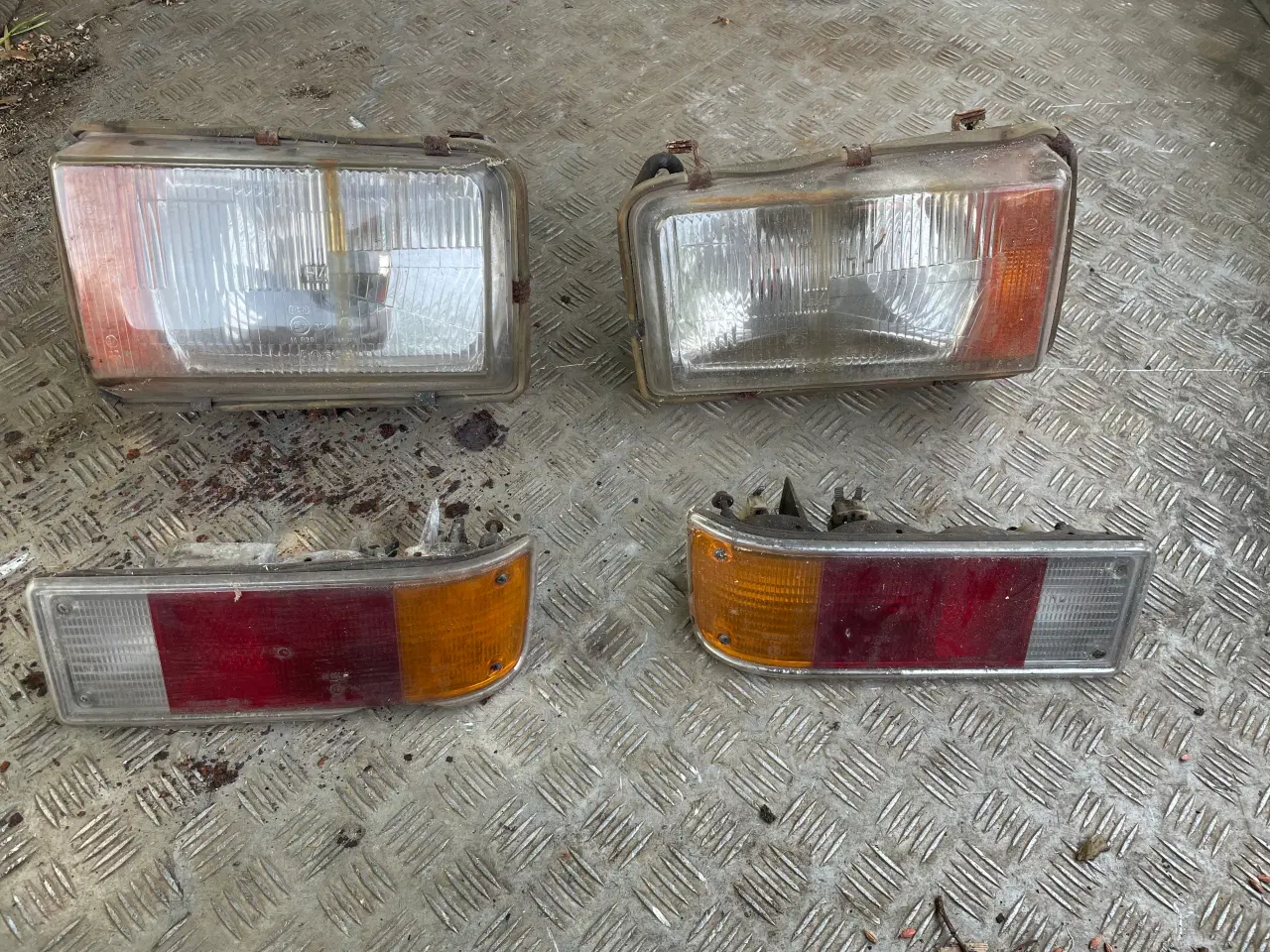 Billede 1 - Lygter Opel rekord D 