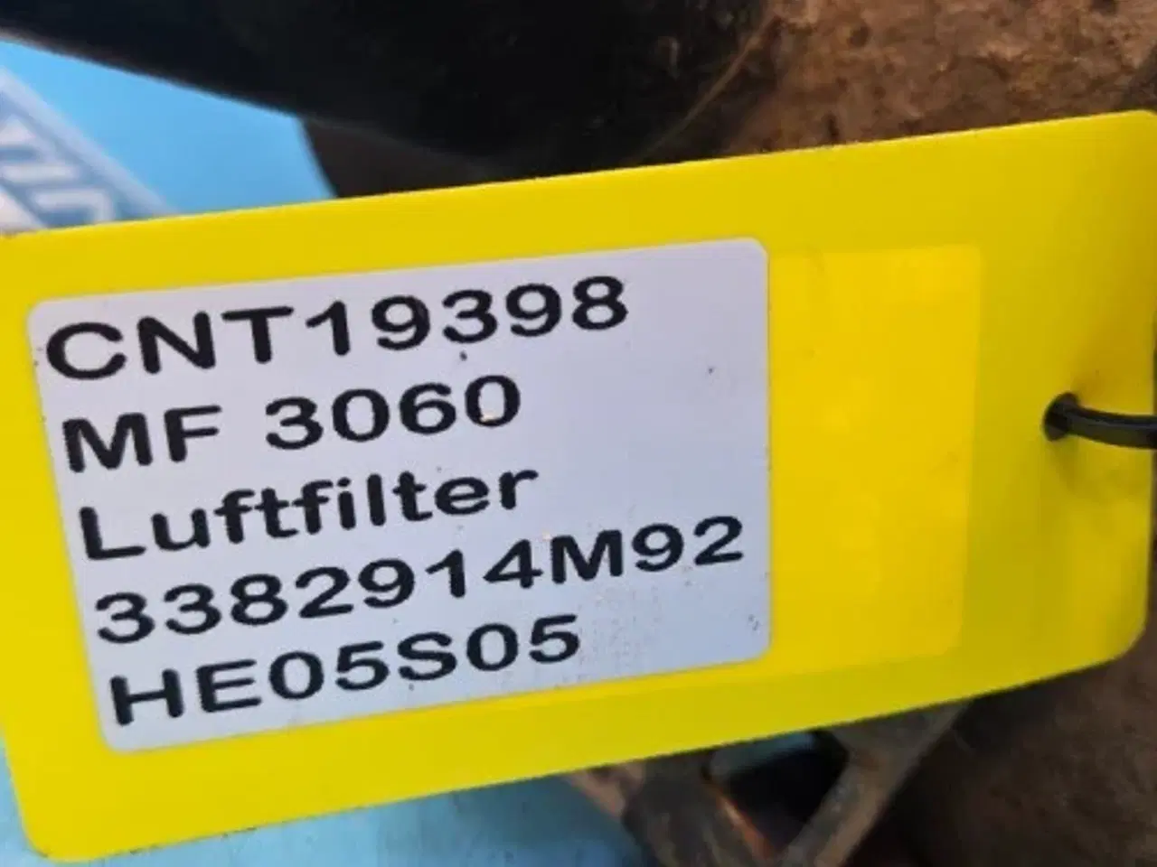 Billede 12 - Massey Ferguson 3060 Luftfilter 3382914M92