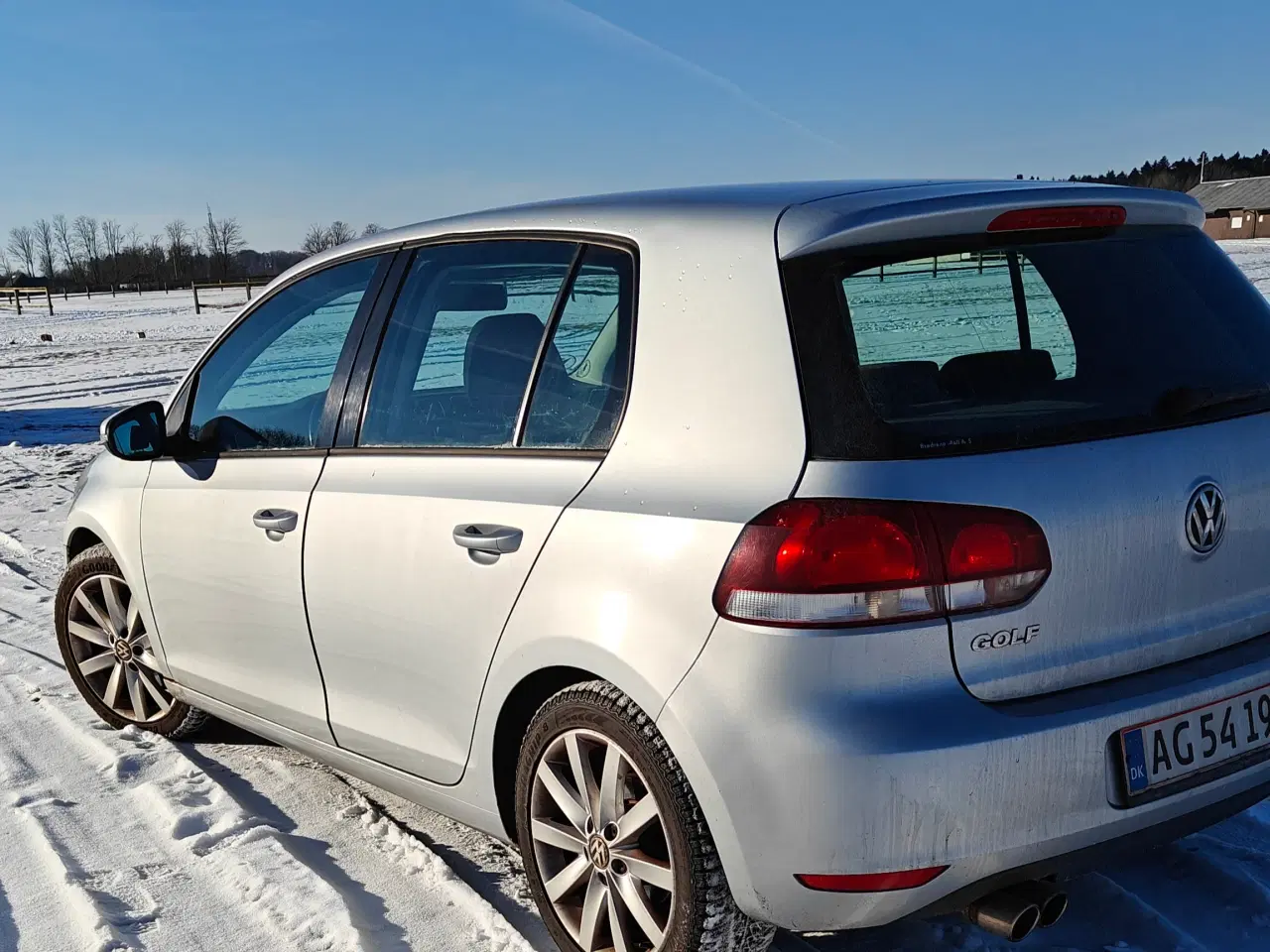 Billede 1 - VW Porto alufælge til Golf 6 med sommerdæk - 4stk.