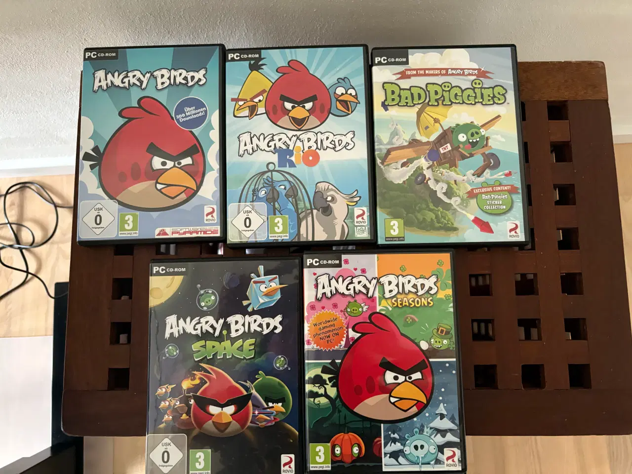 Billede 1 - 5 angry birds PC spil