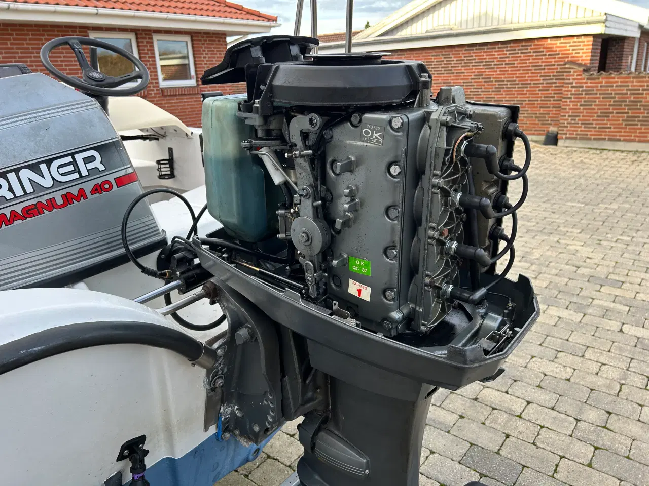 Billede 6 - RYDS 465 R med styrepult, Mariner 40 hk + trailer 