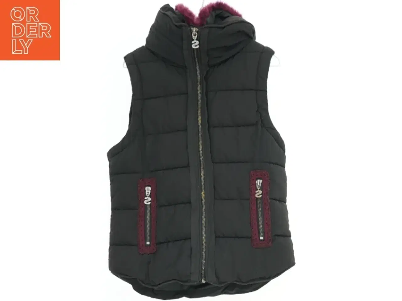 Billede 1 - Vintervest med hætte fra Desigual (str. 134)