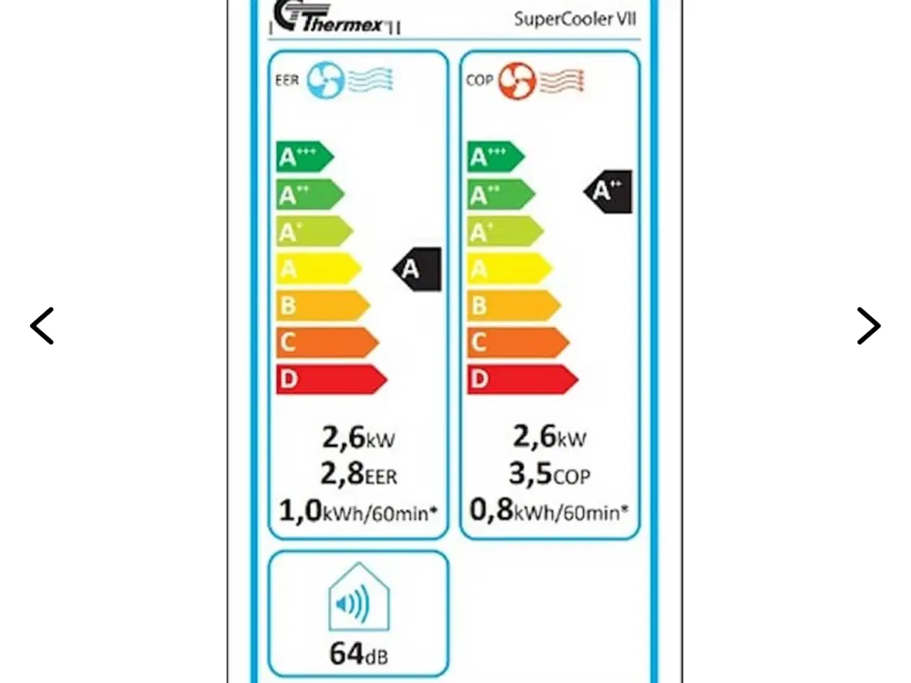 Billede 3 - Thermex SuperCooler VII mobil aircondition, varm/k